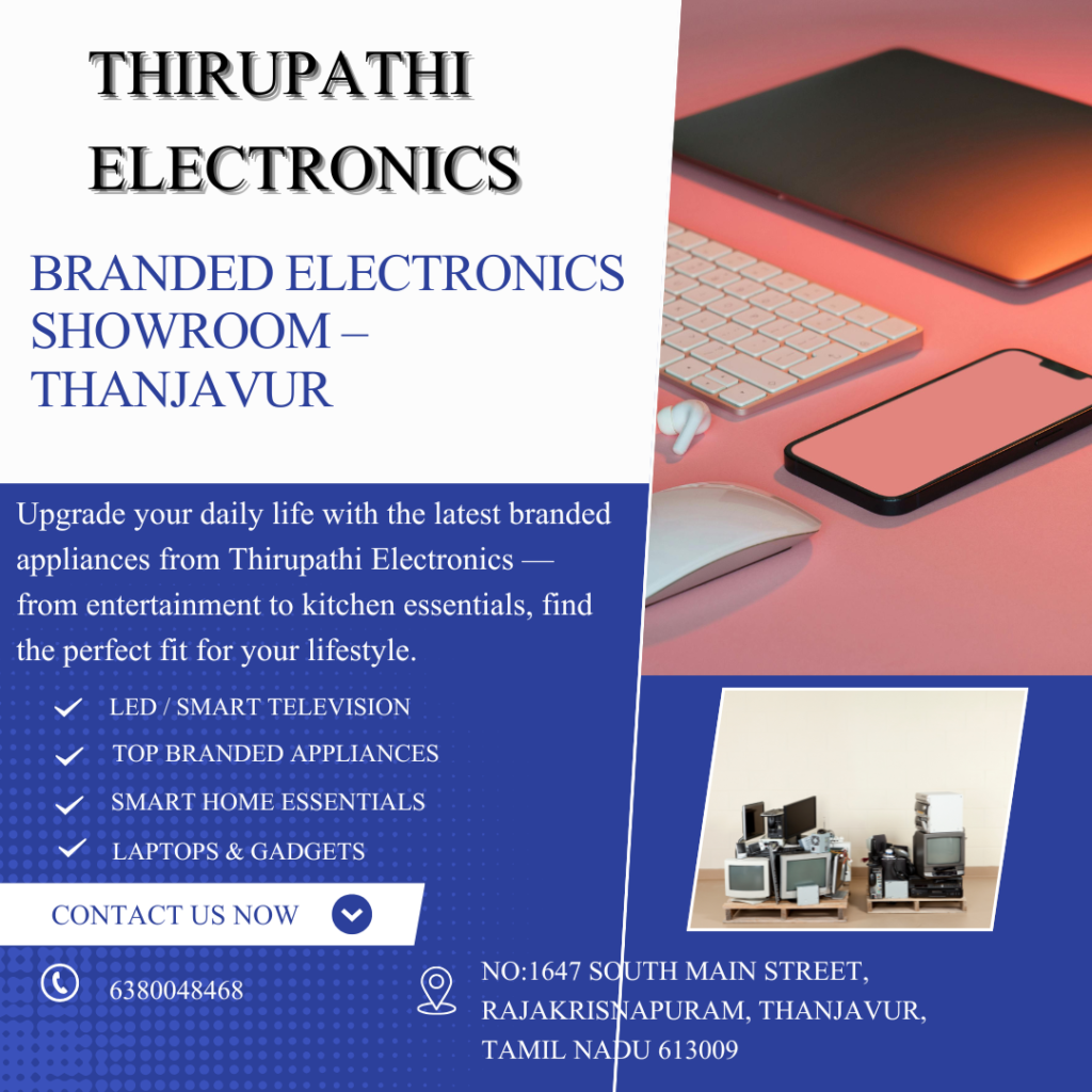 Branded electronics showroom Thanjavur