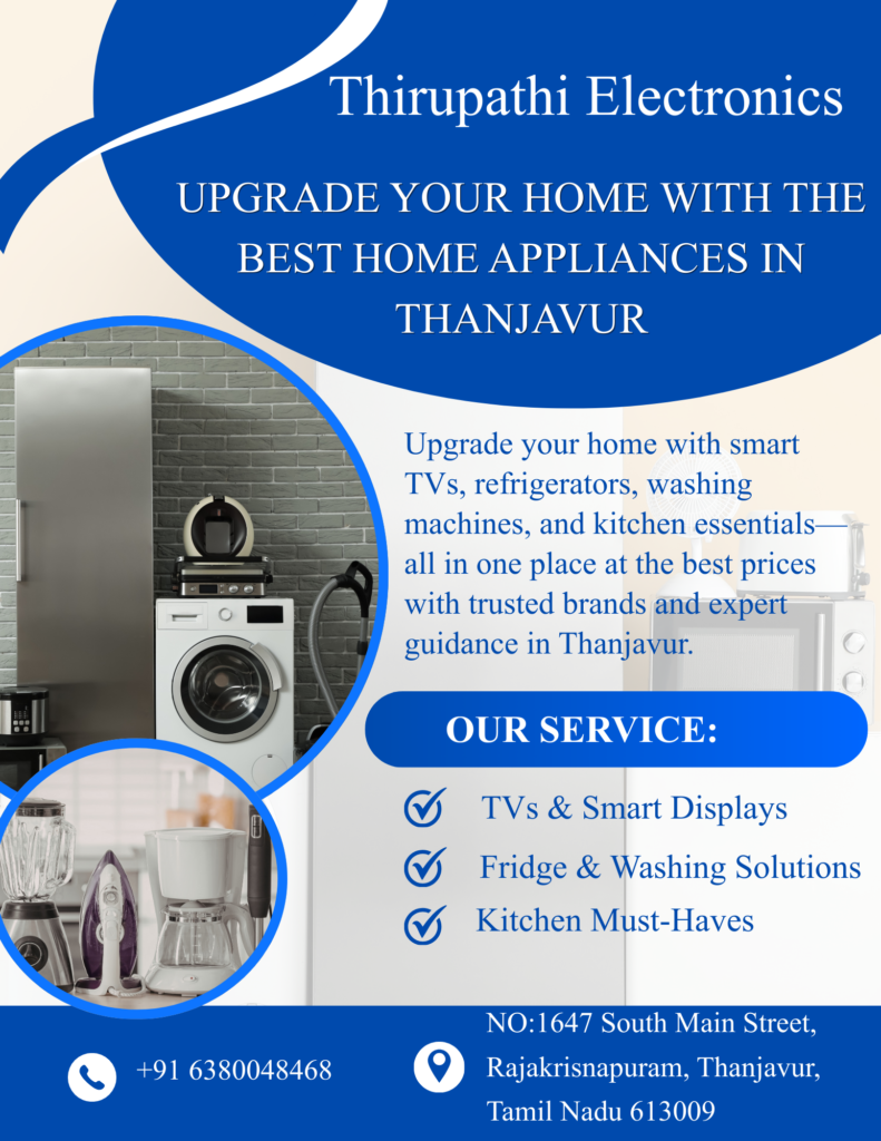 Home appliances in Thanjavur