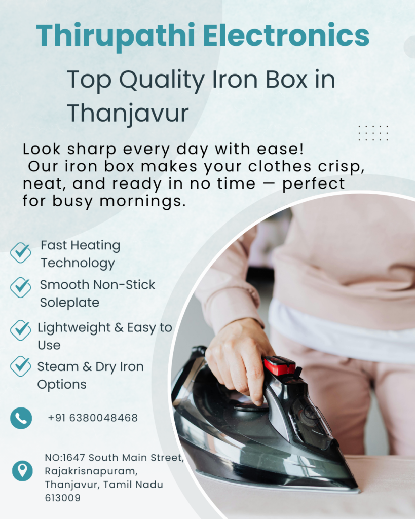 Best Iron Box in Thanjavur