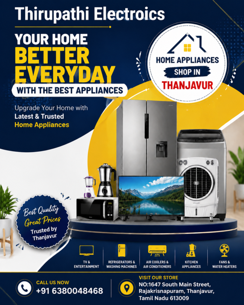 Home Appliances Shop in Thanjavur